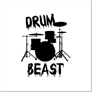 Drum Beast Posters and Art